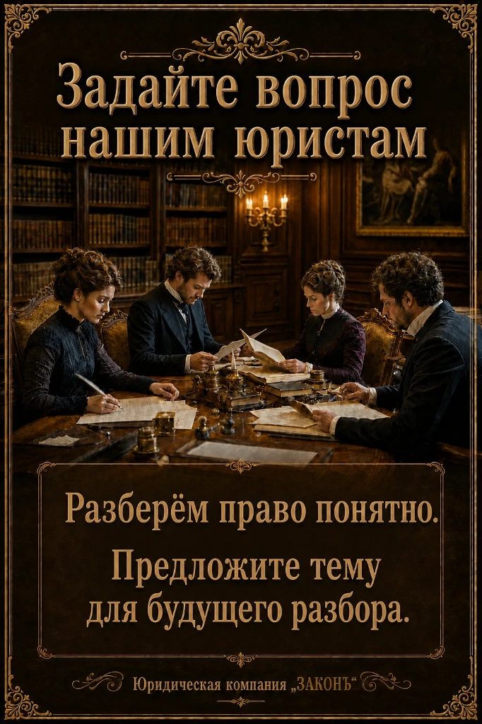 Задайте вопрос нашим юристам