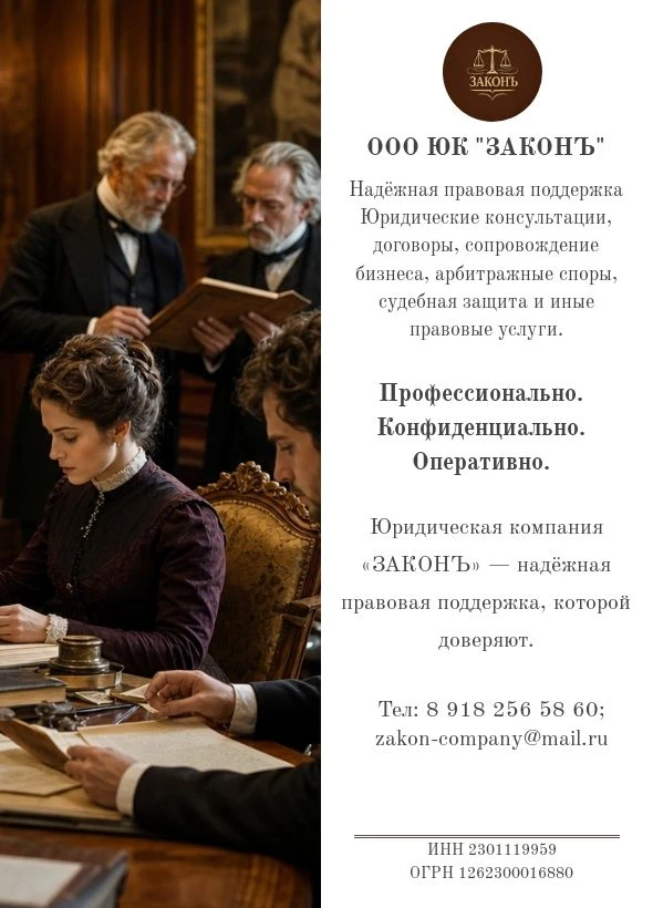 ООО ЮК ЗАКОНЪ
